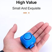 abordables Accessoires pour motos et VTT-vélo électronique klaxon fort 130 db avertissement sécurité électrique cloche sirène de police vélo guidon alarme anneau cloche vélo scooter