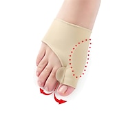 levne Osobní péče a zdraví-2ks/pár oddělovač prstů na noze korektor hallux valgus vbočený palec kladívkový narovnávač prstů úleva od bolesti nohou nástroje pro ortopedickou pedikúru péče o nohy