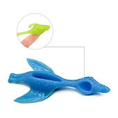 cheap Gags &amp; Practical Joke Toys-10PCS Catapult Launching Dinosaur Toys - Fun Tricky Slingshot for Kids&#039; Party Gifts &amp; Stress Relief!