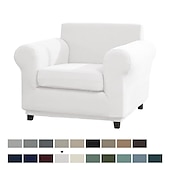 cheap Sofa Cover-Stretch Single Sofa Cover For Dogs Pet, Armchair Slipcover 1 Seater Couch Furniture Protector with Elastic Bottom Washable Couch Furniture Protector