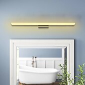 billige Vanity-lamper-servantlys led speil frontlampe vanntett ip20 led baderomslys over speil veggbelysningsarmaturer for bad soverom stue skap 110-240v