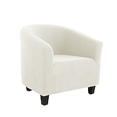 ieftine Capac de fotoliu și capac de scaun fără braț-husă scaun de club butoi burgundy husă scaun elastic husă scaun cadă, husă canapea fotoliu pentru câini animal de companie, protectie pentru mobilier canapea lavabilă moale durabilă