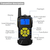 billige Hundetrening og -oppførsel-hundetrening clickers fjernstyrt glitrende hundetrener anti bark oppladbar sikkerhet abs+pc clickers atferdshjelpemidler for kjæledyr