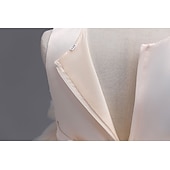 preiswerte Partykleider-kinderkleidung Mädchen Kleid Party Kleid Feste Farbe Ärmellos Formal Hochzeit Besondere Anlässe Gitter Modisch bezaubernd Prinzessin Baumwolle Maxi abendkleider Schaukelkleid A Linie Kleid Sommer
