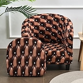 cheap Armchair Cover &amp; Armless Chair Cover-Club Chair Cover Barrel Chair Slipcover Stretch Tub Chair Slipcover, Arm Chair Sofa Cover For Dogs Pet,Washable Couch Furniture Protector Soft Durable