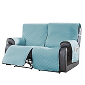 זול כיסוי לספה-כיסויי ספה שכיבה של loveseat כיסוי חיות מחמד מונע החלקה לשכיבה ל-2 מושבים עם רצועות אלסטיות, כיסוי מושב אהבה מפוצל מגן ריהוט כורסה