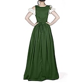halpa Pukeutua-Retro / vintage Keskiaika Renessanssi Chemise Päälysasu Viikinki irlantilainen Haltia Kaksiosainen Naamiaispuku Naisten Kelttiläinen Merirosvo Fantasia Halloween Naamiaiset Loma Rento / arki