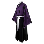 levne Anime kostýmy-kokushibou cosplay kostýmy s dočasným tetováním zabíječ démonů: kimetsu no yaiba japonské anime cosplay kostýmy kimono obleky pro muže, ženy
