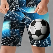 economico Sport e Giochi 3D per Ragazzi-Da ragazzo 3D Pop art Calcio T-shirt e pantaloncini T-shirt Completo Manica corta Stampe 3D Estate Primavera Attivo Sportivo Di tendenza Bambino 3-13 anni Esterno Da mare Strada Standard