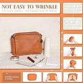 levne Tašky přes rameno-Dámské Crossbody kabelka Taška přes rameno Aktovka PU kůže Nakupování Denní Zip Nastavitelná Velká kapacita Voděodolný Pevná barva Vínově rudá Černá Hnědá