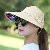 economico riscaldamento e raffreddamento-cappello da sole estivo da donna cappello da sole da viaggio all&#039;aperto cappello da sole pieghevole cappello da sole anti-ultravioletto