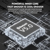 levne Herní headsety-VJ033 Sluchátka přes ucho Nad uchem Bluetooth 5.0 LED světlo Stereo pro Apple Samsung Huawei Xiaomi MI Každodenní použití Mobilní telefon