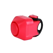 abordables Accessoires pour motos et VTT-vélo électronique klaxon fort 130 db avertissement sécurité électrique cloche sirène de police vélo guidon alarme anneau cloche vélo scooter
