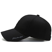 billiga Baseballkeps herr-Herr Basebollkeps Trucker Hat Svart Djupblå Polyester Resor Strandstil Utomhus Semester Slät Justerbara Solskyddskräm Andningsfunktion Mode