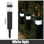 お買い得  経路ライト＆ランタン-屋外 LED 芝生ランプ ip65 防水屋外ガーデンポストボラードライトコラムランプアルミ通路私道の床芝生景観照明プラグインライトヴィラヤードパスキャンプパーティー装飾