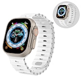 economico Cinturini per Apple Watch-Banda oceanica Compatibile con Cinturino dell&#039;Apple Watch 38mm 40mm 41mm 42mm 44mm 45mm 49mm Impermeabile Regolabili Donne Uomini Silicone Cinturino di ricambio per iwatch Series Ultra 8 7 6 5 4 3 2