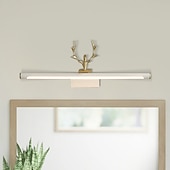 economico Luci per specchi-lampada frontale a specchio a led vanity light 40cm 20w applique da parete per camera da letto moderna semplice bagno alluminio acrilico ip20 110-240v