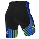 economico Pantaloncini, calzamaglie e pantaloni da uomo-Per uomo Grafico Geometrico Pantaloncini da ciclismo Bicicletta Pantaloncini imbottiti / Fondello Pantaloni Mountain Bike MTB Ciclismo su strada Gli sport Cuscinetto 3D Asciugatura Rapida Strisce