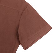 ieftine Topuri-Retro / vintage Punk și gotic Medieval Bluză / Cămașă Costum Cosplay Tunică Cavaler Viching Outlander Culoare solidă Bărbați Pirat Fantezie Carnaval Casul / Zilnic Târgul Renașterii Adulți Cămașă