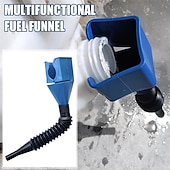 billiga Reparationsverktyg-2pack-bil tankningstratt teleskopslang plast tratt filter överföringsverktyg motorcykel bensin motor oljepåfyllning kateterverktyg