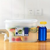 זול כלי בישול וגאדג&#039;טים למטבח-דלי מים קרים 3.5 ליטר עם ברז, שמור על המשקאות שלך קרים וטעימים בצורה מרעננת!