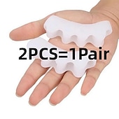 economico Cura Personale &amp; Salute-2 pz/paia dito in silicone protettore punta separatori barelle raddrizzatore borsite protettore sollievo dal dolore cura del piede