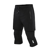 abordables Pantalons de Course &amp; Collants-Homme Pantalon de compression Collant Short Cordon 2 en 1 Sous Vêtement Athlétique Athleisure Spandex Respirable Séchage rapide Evacuation de l&#039;humidité Aptitude Exercice Physique Fonctionnement