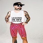 preiswerte Fahrradhosen Herren-Herren Damen Fahrradträgerhose Radhose Unterlage Fahhrad Trägerhose MTB-Shorts Rennpassform Sport Grafik 3D-Polster Rutschfest Elastisch Rosa / Rosa Schwarz Bekleidung Fahrradbekleidung