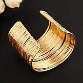 billige Magedanskostyme-Magedans Dansetilbehør Armbånd Uthult Ren Farge Tvinning Dame Ytelse Trening Legering