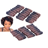 cheap Crochet Hair-Marlybob Braiding Hair Hook Braids Afro Kinky Curly Crochet Braids Passion Twist Organic Hair Tress For Hair Extensions