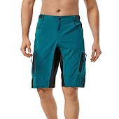 abordables Shorts, collants et pantalons pour hommes-Homme Short VTT Velo Cyclisme Short Vélo Vélo Cuissard Short Short VTT Vélo tout terrain Vélo Route Des sports Respirable Séchage rapide Poids Léger Bandes Réfléchissantes Noir avec rouge Noir