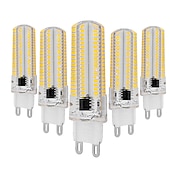 voordelige Ledlampen met twee pinnen-5 stuks 2 stuks 6 W 2-pins LED-lampen 600 lm G9 T 104 LED-kralen SMD 3014 Warm wit Wit 220-240 V