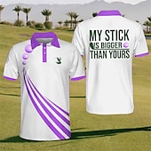 Per uomo A Pois Polo Sportivi Maglia da golf Manica Corta Magliette polo Camicie con Colletto Casual Abbigliamento sportivo Abbigliamento da vacanza Bottoni Stampa 3D Giallo Rosso Blu economico Polo da golf da uomo-Per uomo A Pois Polo Sportivi Maglia da golf Manica Corta Magliette polo Camicie con Colletto Casual Abbigliamento sportivo Abbigliamento da vacanza Bottoni Stampa 3D Giallo Rosso Blu