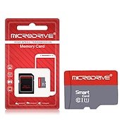 abordables Périphériques d&#039;ordinateur-Classe 10 haute vitesse 128 go 64 go 32 go 16 go sd u3 tf carte mémoire flash micro tf carte sd extension de stockage adaptateur sd pour téléphone intelligent dvr