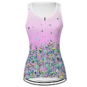 economico Maglie da donna-Per donna Gilet da ciclismo Maglia da ciclismo Senza maniche Bicicletta Gilet / Gilet Maglietta / Maglia Superiore con 3 tasche posteriori Ciclismo da montagna Cicismo su strada Traspirante