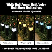お買い得  経路ライト＆ランタン-屋外 LED 芝生ランプ ip65 防水屋外ガーデンポストボラードライトコラムランプアルミ通路私道の床芝生景観照明プラグインライトヴィラヤードパスキャンプパーティー装飾