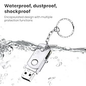 Недорогие Периферийные устройства для компьютера-Металлический usb 3,0 высокоскоростной флеш-накопитель 32 г/64 г/128 г водонепроницаемый флэш-диск мини-память 32 г U флэш-памяти