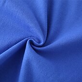halpa T-paidat ja muut paidat-Lapset Poikien T-paita Tee Yhtenäinen väri Lyhythihainen Crewneck 100% puuvilla Lasten toppi Koulu Neutraali Päivittäin Perus Kesä Vaalean sininen 3-13 vuotta