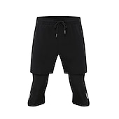 abordables Pantalons de Course &amp; Collants-Homme Pantalon de compression Collant Short Cordon 2 en 1 Sous Vêtement Athlétique Athleisure Spandex Respirable Séchage rapide Evacuation de l&#039;humidité Aptitude Exercice Physique Fonctionnement