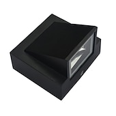 cheap Outdoor Wall Lights-Led Outdoors Wall Lamp 5W 10W Up/Down Lighting Indoor Double-Head Curved Waterproof IP65 Wall Lamp Modern Bedroom Lamp Warm White Light AC85-265V