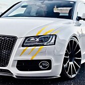 voordelige Carrosserie decoratie &amp; bescherming-starfire 40x12cm auto sticker reflecterende monster klauw kras streep merken koplamp sticker auto stickers auto accessoires