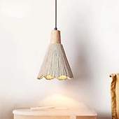 abordables Éclairages pour îlot-LED suspension design ciment 10 &quot;éclairage de l&#039;îlot de cuisine moderne ferme foyer entrée luminaires plafond suspendu globe sur table cordon réglable 1 pièces 110-240v