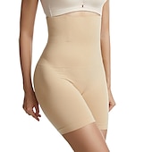 economico intimo modellante-Per donna Pantaloncini intimo Pantaloncini scrunch Intimo Di tendenza Informale Comoda Breve Vita alta Liscio Fasciante in vita Sollevamento dei glutei Comfort Elevata elasticità Interni Giornaliero