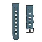 Χαμηλού Κόστους Ζώνες ρολογιών Garmin-Παρακολουθήστε το συγκρότημα για Γκάρμιν Fenix 7 7X 6 6X Pro Epix Pro 47mm 51mm Instinct 2X Approach S70 47mm S62 S60 Forerunner 955 945 Epix Marq Descent Quatix 22mm 26mm σιλικόνη Αντικατάσταση Λουρί