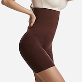 economico intimo modellante-Per donna Pantaloncini intimo Pantaloncini scrunch Intimo Di tendenza Informale Comoda Breve Vita alta Liscio Fasciante in vita Sollevamento dei glutei Comfort Elevata elasticità Interni Giornaliero