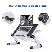 economico Supporto per tablet-Supporto per tablet Portatile Ruotabile Pieghevole Porta telefono per Interni Da scrivania Comodino Compatibile con iPad Il computer portatile Appendini per cellulare