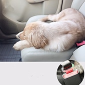baratos Coleiras, Trelas e Peitorais para Cães-Cachorros Animais Pequenos Peludos Cinto de Segurança para Cães / Cinto de segurança Portátil Durável Segurança Ao ar livre Caminhada Cor Sólida 1pç