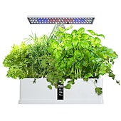 cheap Plant Growing Lights-Garden Hydroponics Growing System Indoor Herb Garden Kit Automatic Timing LED Grow Lights Smart Water Pump for Home Flower Pots