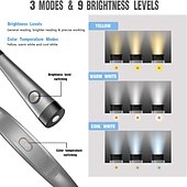 voordelige Leeslampjes-led-halsleeslampjes nieuwigheid flexibele nekverlichting handsfree boeklicht hanling leeslamp draagbare usb oplaadbare boekverlichting