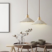 abordables Éclairages pour îlot-LED suspension design ciment 10 &quot;éclairage de l&#039;îlot de cuisine moderne ferme foyer entrée luminaires plafond suspendu globe sur table cordon réglable 1 pièces 110-240v
